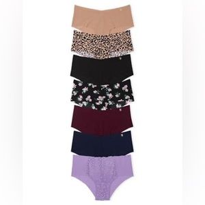 NEW IN PACKAGE set of 7 Cheeky Panty pack